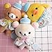fangzhuo Peluche Rilakkuma Anime Animali di Peluche Bambole di Peluche 3 Pz/Set 18-22 Cm Simpatica Bambola Soffice Cartone Animato Animale Giocattoli Kawaii Bambini Bambini Regali di Natale