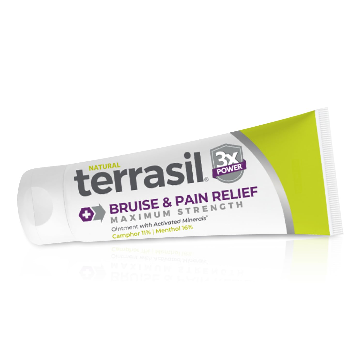 terrasil Bruise Cream for Thin Skin Bruises, Senile Purpura Treatment, Helps Relieve Discoloration, Swelling with Arnica Extract and Natural Ingredients for Elderly Skin Bruising, 1.7 oz