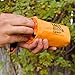 Survival Frog Tact Bivvy 2.0 Emergency Sleeping Bag w/Stuff Sack, Carabiner, Survival Whistle, ParaTinder - Compact, Lightweight, Waterproof, Reusable, Thermal Bivy Sack Cover, Shelter Kit (Orange)