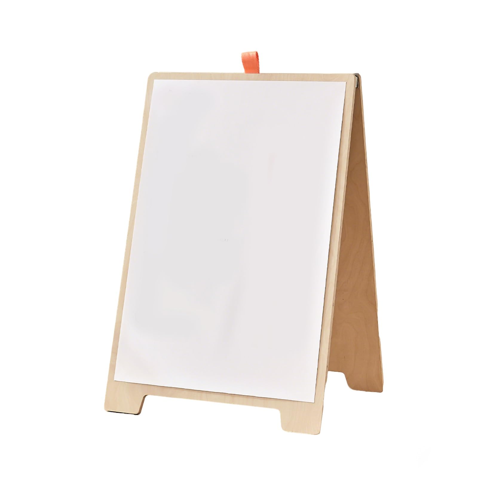 Soporte de Letrero Plegable, Soporte de Exhibición de Carteles de Madera Maciza de Letreros de Doble Cara Resistente al Desgaste para Hoteles, Centros Comerciales y Supermercados(89cm/35in)