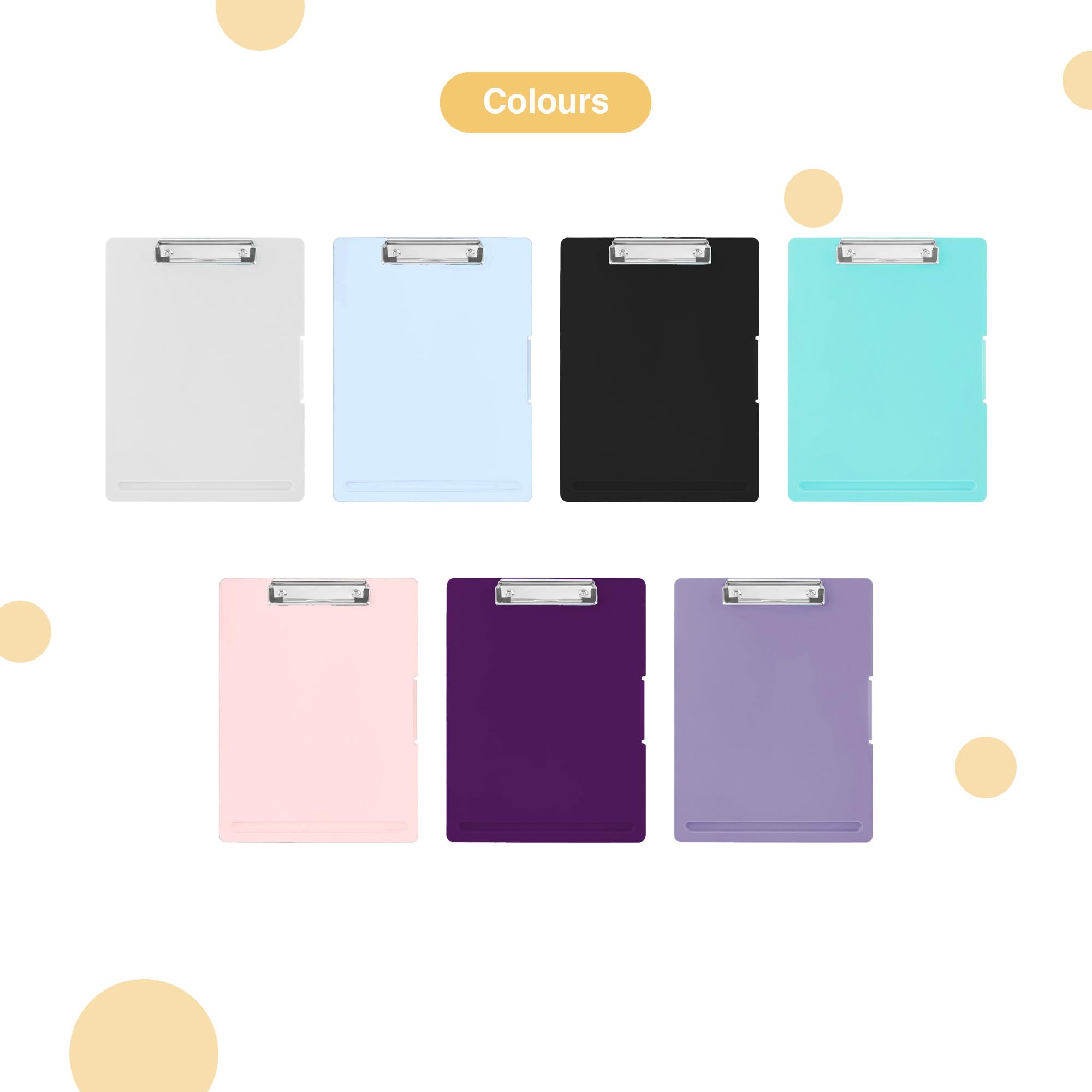 oddpod™ Sleek A4 Clip Pad with Side-Opening/Clipboard with Storage Case for Paper and Document Storage 1233 (Mauve) 4