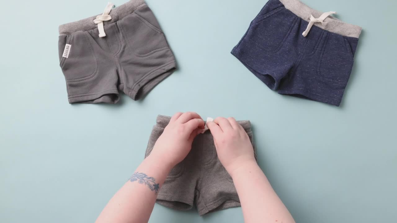 Pantaloncini Bimbo Simple Joys By Carter's - Pack Da 3, Cotone, Vita Elasticizzata - Foto 13