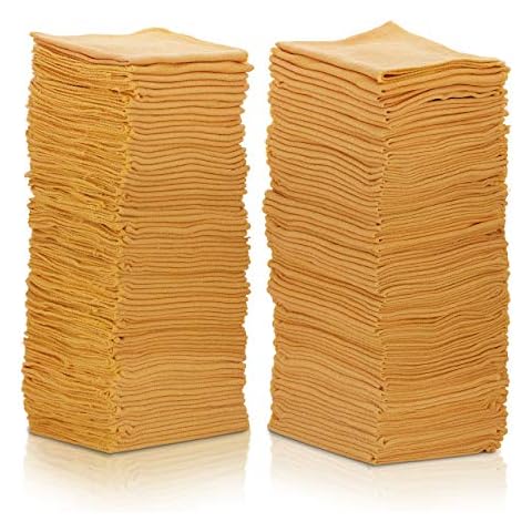 Simpli-Magic 79256 Shop Towels, Orange, 50 Pack Cover