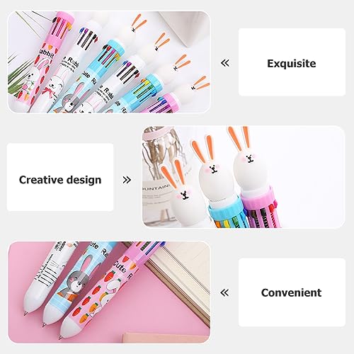 Stylo lapin dix couleurs lot de 12 pièces idéal comme cadeau de rentrée