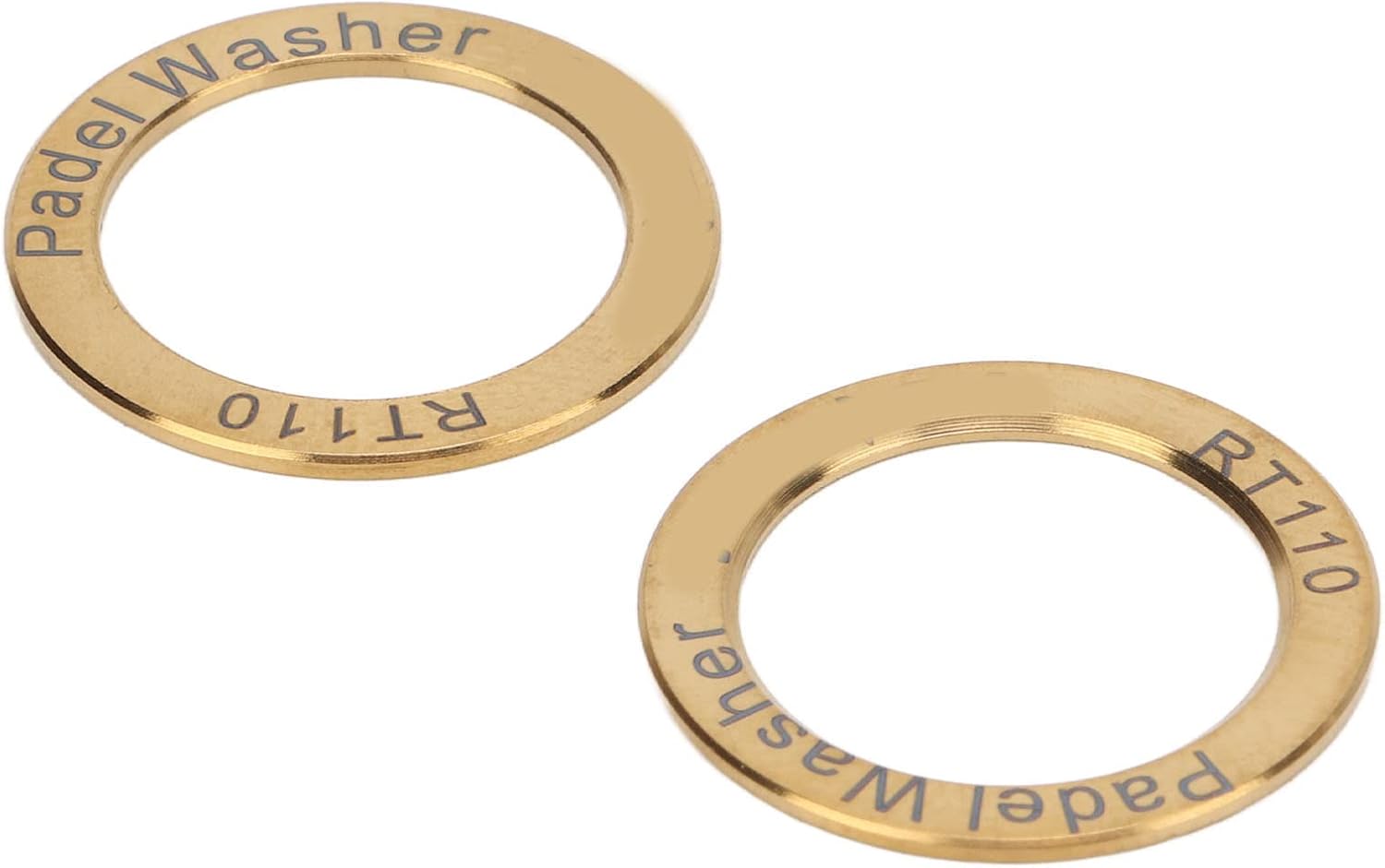 Extended Pedal Washers, Rustproof Alloy Less Friction Remove Noise Gold Road Pedal Washers for Cyclists Road Mountain Bike Commuting