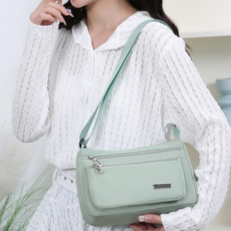 Bolso cruzado para mujer y hombre, múltiples bolsillos miniatura 2
