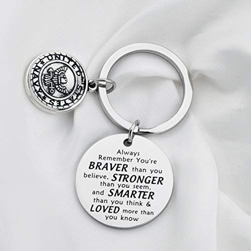FUSTMW Navy Keychain Military Jewelry Deployment Gifts2