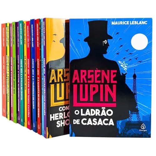 Coleção Arsene Lupin - 12 Livros