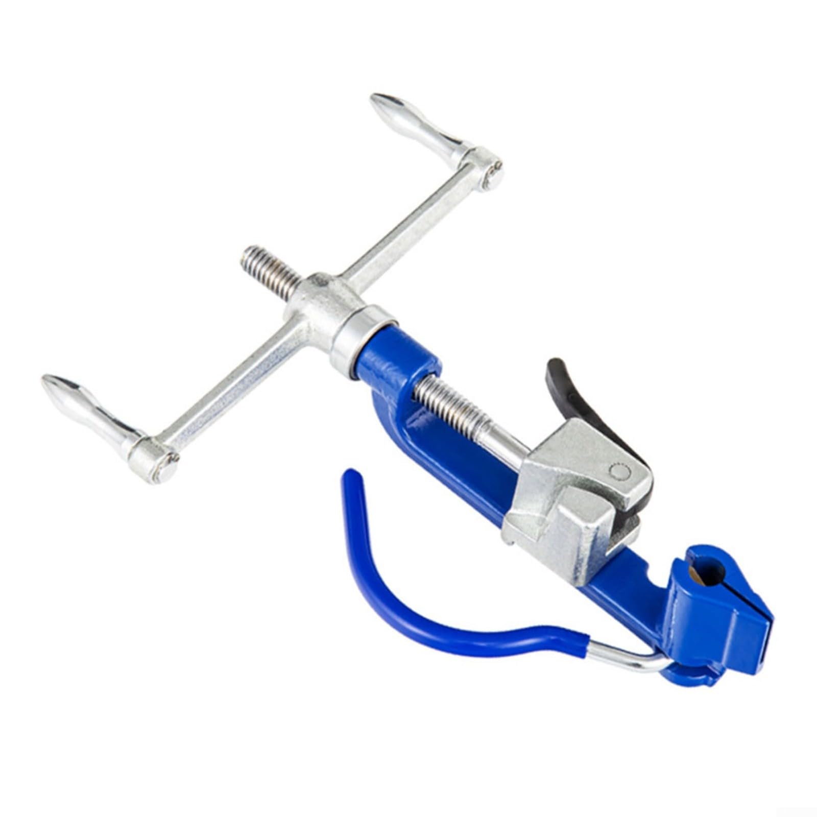 Pinza per fascette in acciaio inox, tenditore e pinza per cinghie da 3/16 a 3/4 pollici, con tenuta regolabile e rilascio automatico, dimensioni 380 x 210 mm, ad alto tenore di carbonio