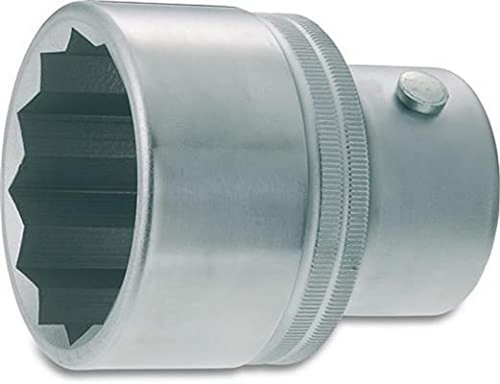 HAZET 1100Z-60 83 mm 12-Point Profile Socket - Chrome-Plated/Polished