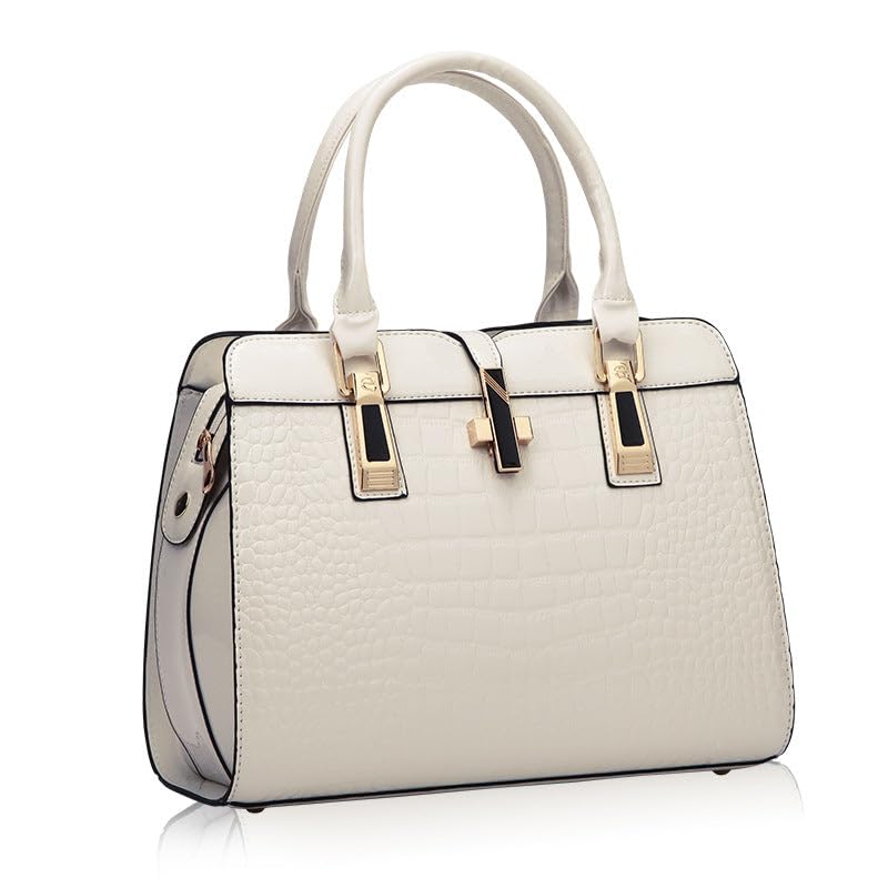 SYGA Hand-Held Crocodile Pattern Womens Bag Single-Slant Handbag(WHITE) (B0CZ6QYRMJ) Amazon Price History, Amazon Price Tracker