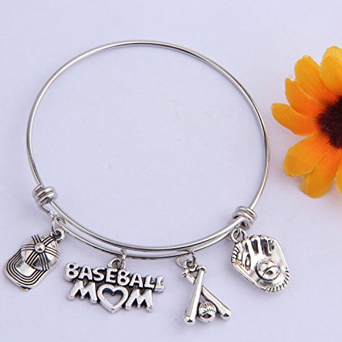 Baseball Mom Bracelet - Softball & Sports Jewelry Gift2