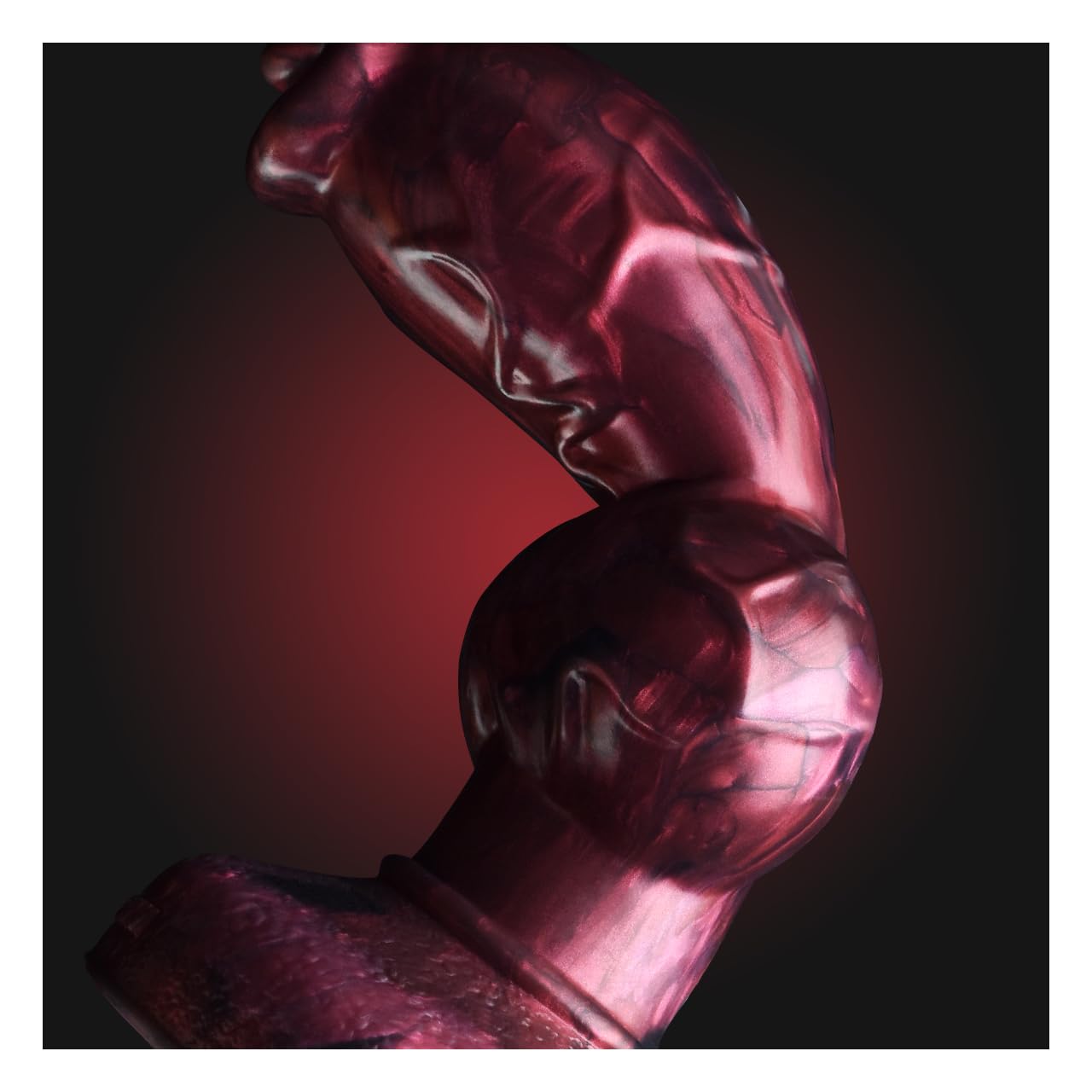 Consolador fantasía eyaculaton, el gran nudo Jove con función squirting, juguete sexual de silicona flexible con fuerte ventosa para la exploración sensual anal y vaginal