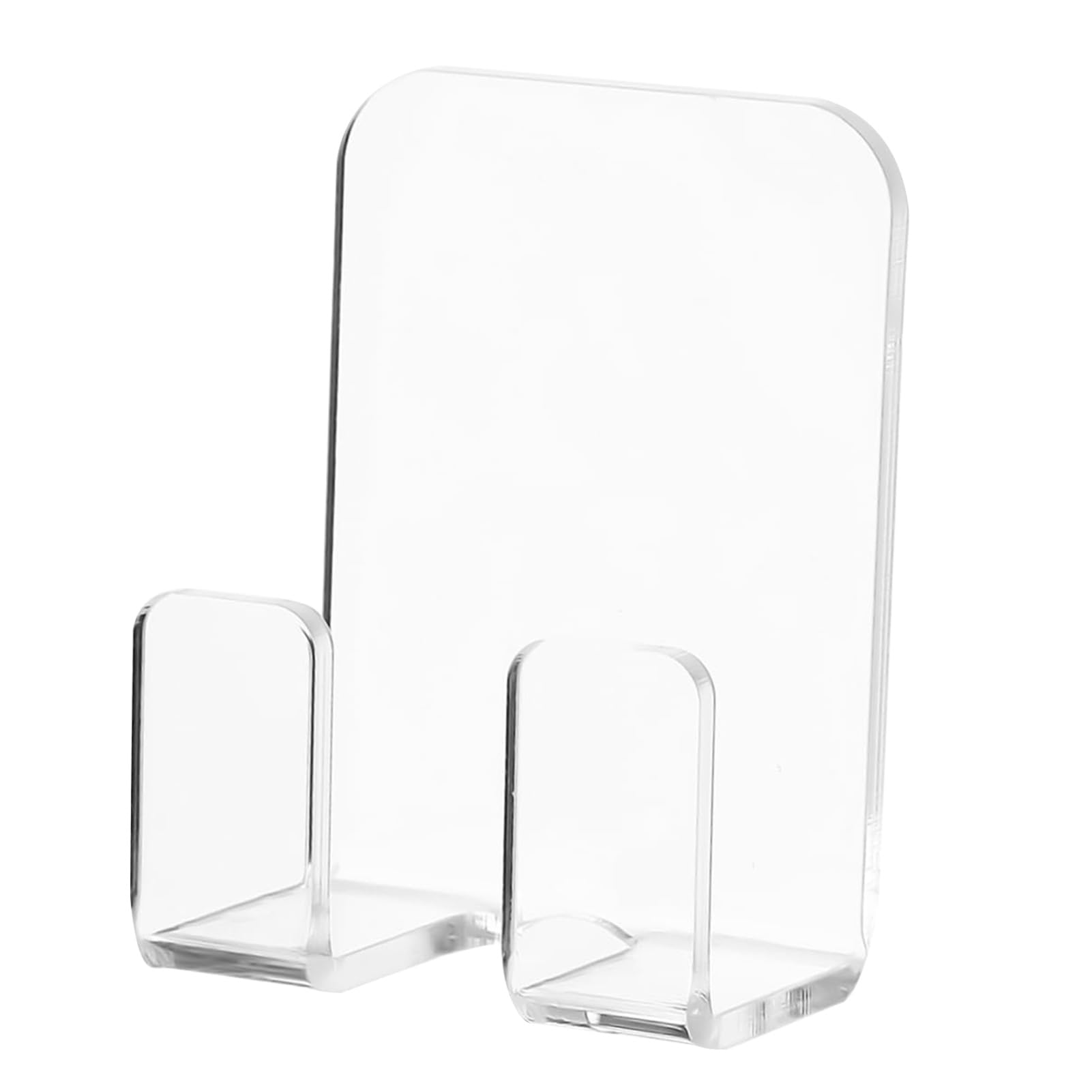 Ganchos resistentes, gancho adhesivo acrílico para colgar en la pared, ganchos extraíbles de acrílico transparente, para ducha, cocina, dormitorio, habitación de los niños, baño (1 unidad)