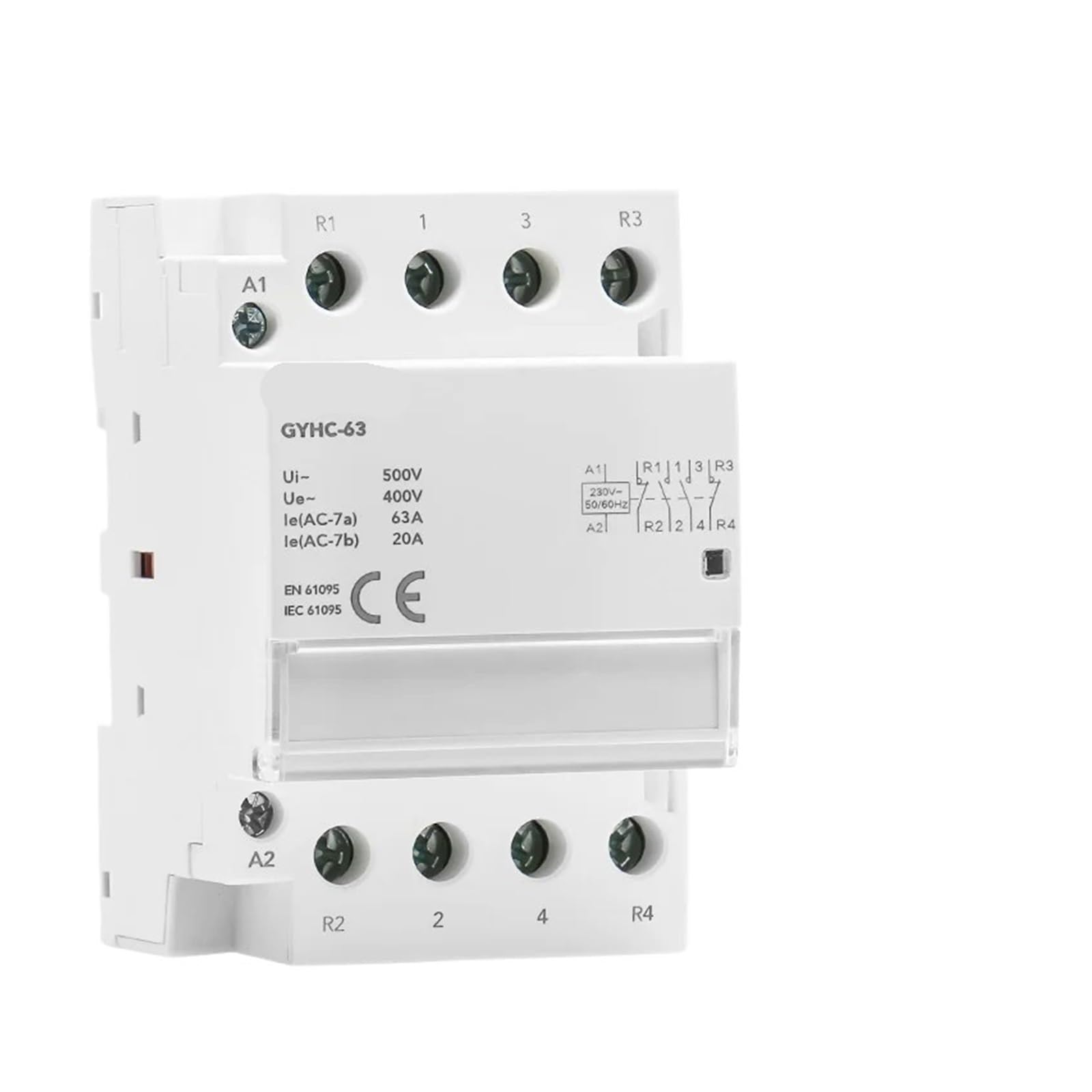PVTLCYBI 4P 63A 4NO 4NC 2NO2NC 3NO1NC Contactor(4P 63A 4NO)