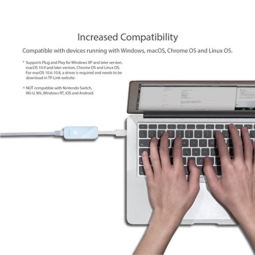 Tp-Link Usb To Ethernet Adapter, Foldable Usb 2.0 To 10/100 Lan Network Adapter, Support Windows 10/8.1/8/7/Vista/Xp For Desktop Laptop Pc Apple Macbook Surface Pro Linux Os And More (Ue200) #TOP2