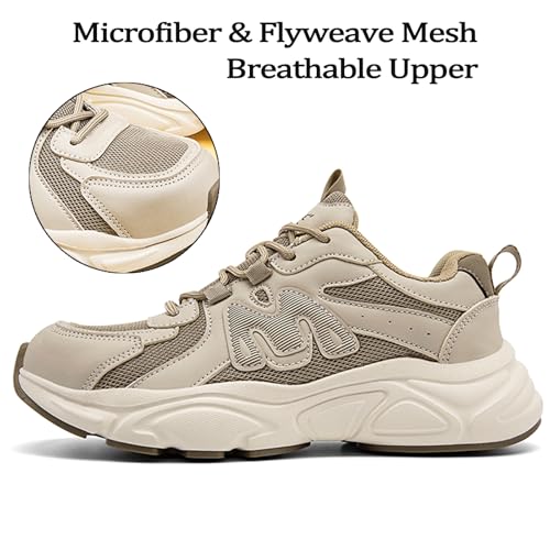 Image of Nutropa Steel Toe Boots for Men, Lightweight Safety Work Shoes, Comfortable Breathable Composite Toe Boots Slip-Resistant Indestructible Shoes