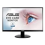 ASUS VA229H 21.5 Inch Monitor, FHD (1920 x 1080), IPS, VGA, HDMI, Low Blue Light, Flicker Free, TUV Certified