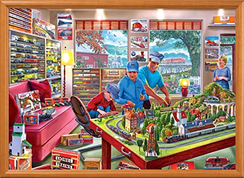 MasterPieces Rompecabezas de 1000 Piezas para Adultos, Familia o Jóvenes - The Boy's Playroom - 19.25"x26.75" miniatura 6