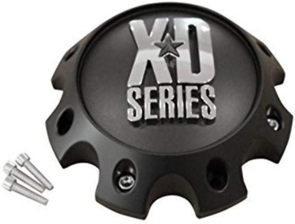 KMC XD Series 441 796 797 798 8 Lug Matte Flat Black Short Center Cap 309B170-8H