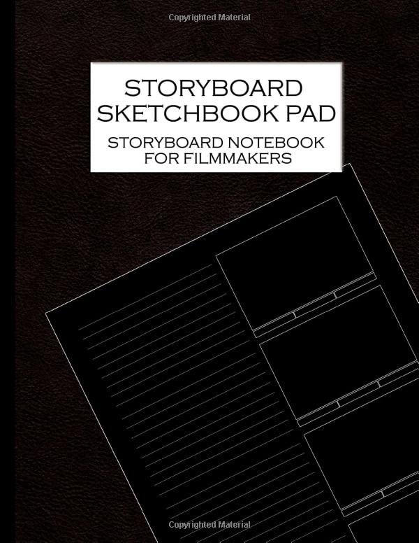 Professional Storyboard Sketchbook Pad: Storyboard Notebook for Filmmakers, Directors and Producers