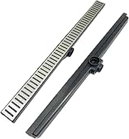 Ralo Linear Inox 70cm x 5cm Coletor para Box de Banheiro com Tela Anti Insetos