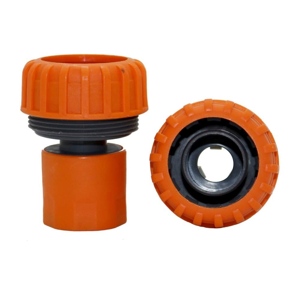 Conector de codo de tubería 1" Lavado de manguera de agua del grifo conectores estándar adaptador de coche Jardín de riego Tubería conexión de la manguera reparación de las articulaciones 50 PC