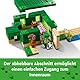 LEGO Minecraft Das Schildkrötenstrandhaus - Spielzeug mit Tierfiguren & Schildkröten Figur -Spielset mit Zubehör - Werkbank, Bambusfloß - Gamer Geschenk für Jungen & Mädchen ab 8 Jahren - 21254