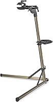 BikeHand Portable Bike Repair Stand - Lightweight Aluminum Workstand for MTB Road Bikes, 55 lbs Capacity, Height Adjustable