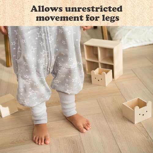 Image of Toddler Sleep Sack with Feet, 3-4T, 1-Pack