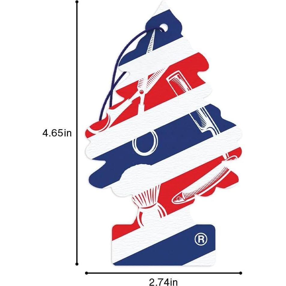 Image of Little Trees Car Air Freshener 6-Pack (Fresh Shave)