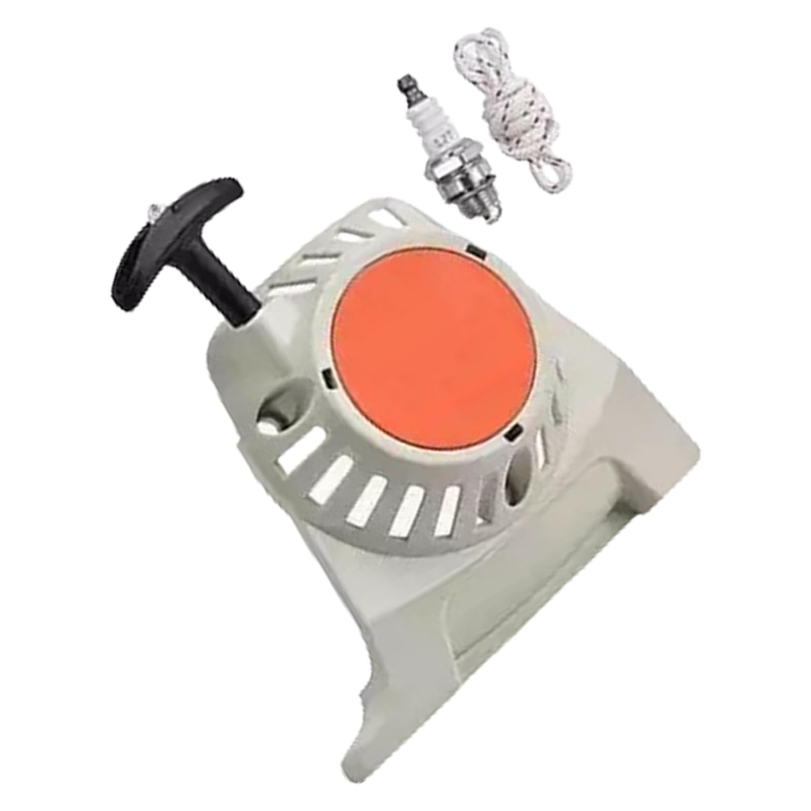 Sturdy Composite Recoil Starter Assembly for FS91 FS111 FS131 Trimmers Includes Sparks Stop for High Engine Sturdy Pull Starter Assembly