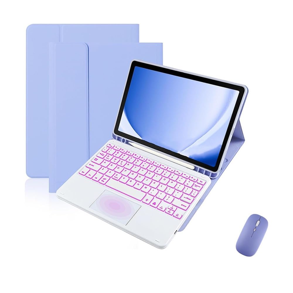 Clavier rétroéclairé iPad Air 3 housse TPU protection tablette 10.5 - 8