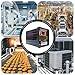 DHPG-210 Digital Pirani Gauge | High Vacuum Measurement (Range 999 mbar to 0.001 mbar) (1 Micron) | Panel Mount LED Display | Industrial Vacuum Sensor for Coating, Sputtering, Diffusion Pumps