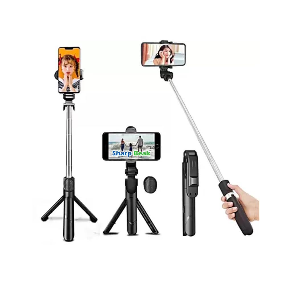 Sharp Beak Highly Recommended: The Ultimate Tripod Selfie Stick for All Occasions (XT-70CM, Black)-picture-17