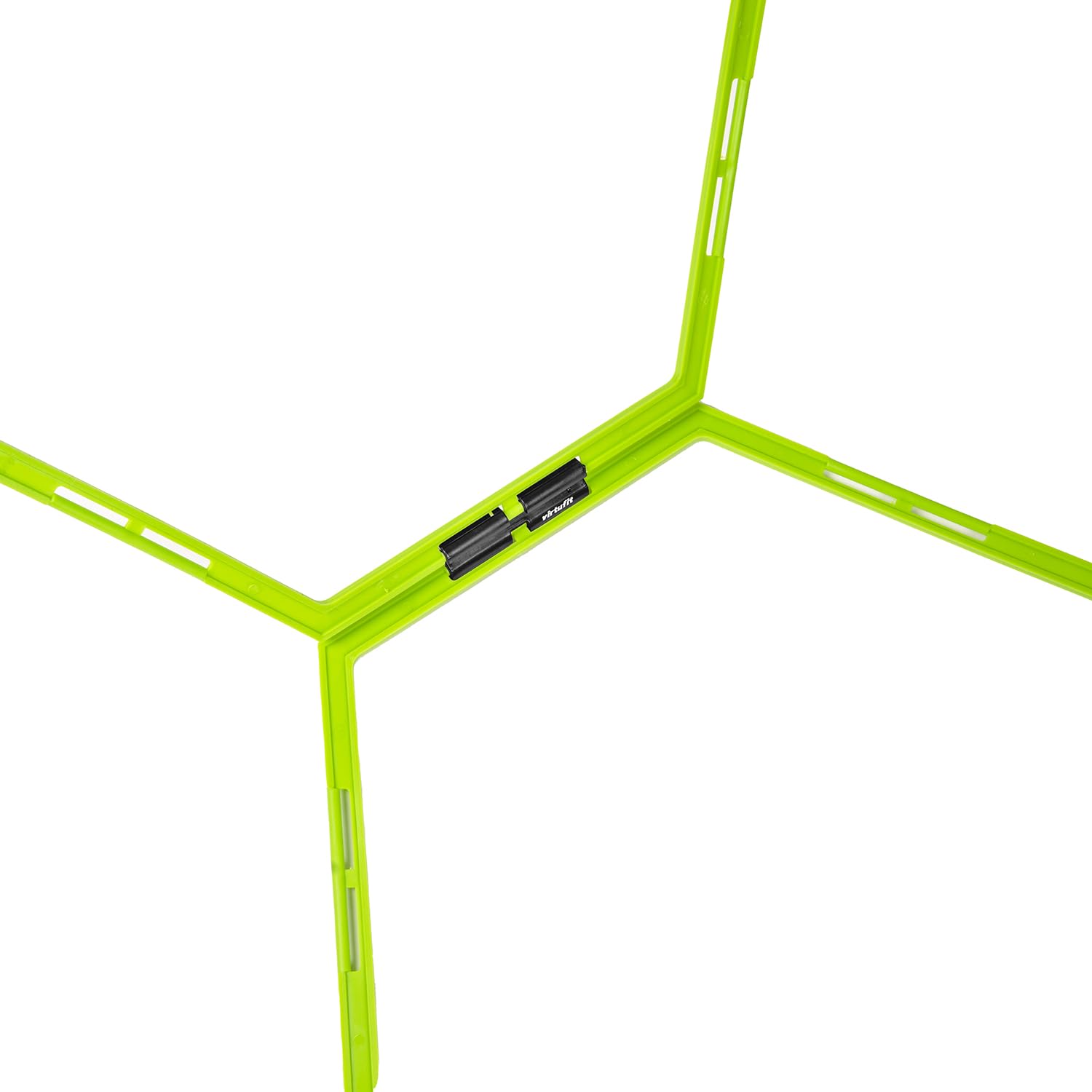 VirtuFit Hexagon Agility Grid - Speedleiter - 6 Stück - Inklusive Aufbewahrungstasche