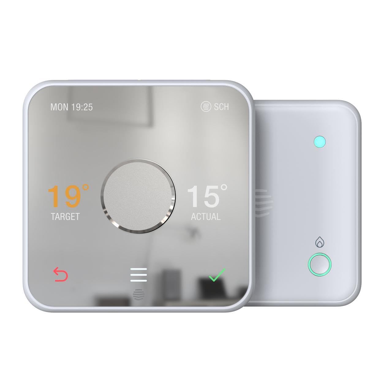 Hive Thermostat for Heating Control (Combi Boilers & Multizone Hubless), With OpenTherm, White, A Combi Boiler is Required