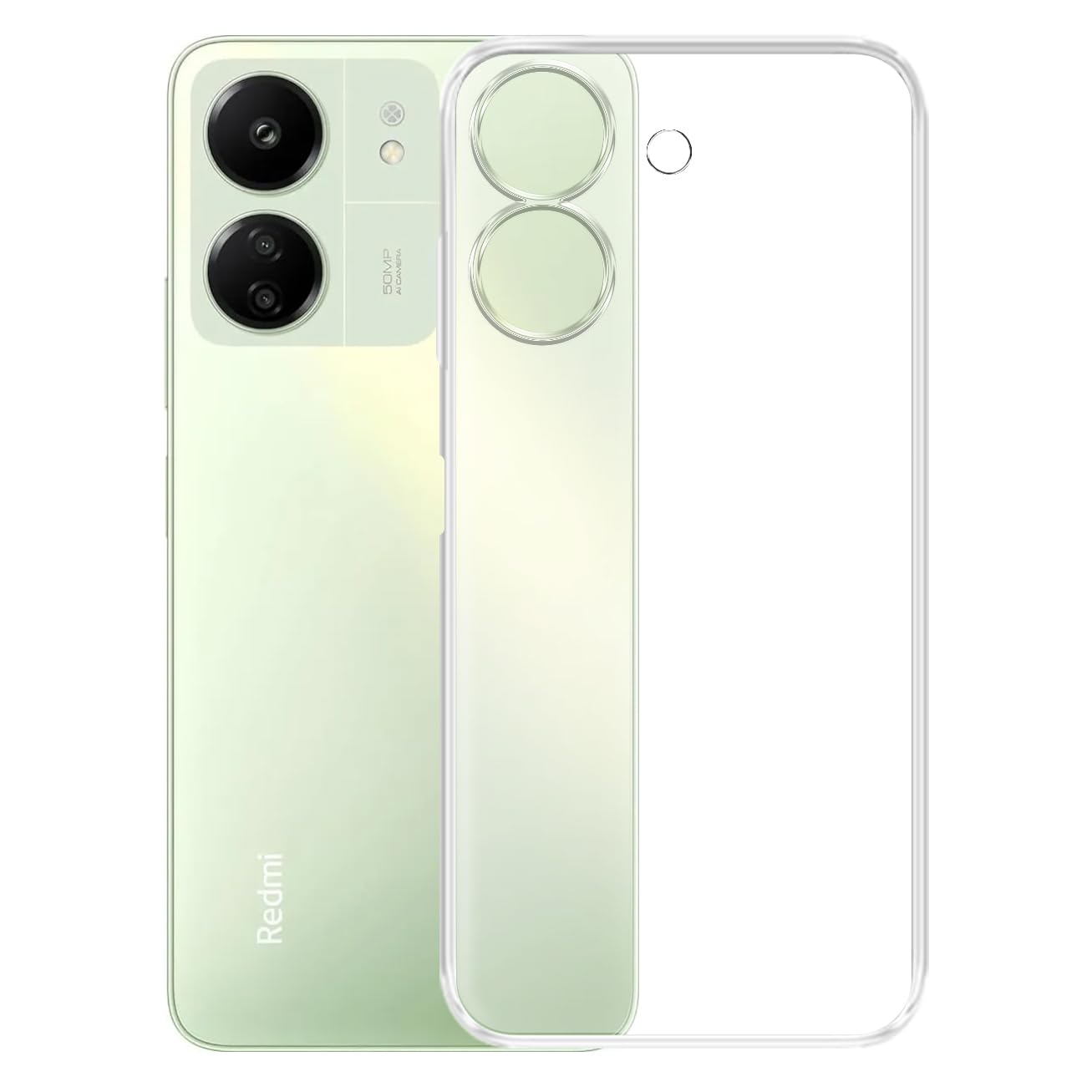 Zapcase Back Case Cover for Mi Redmi 13C 4G | Compatible for Mi Redmi 13C 4G Back Case Cover | 360 Degree Protection | Soft and Flexible (TPU | Transparent) (B0CYXCKRF3) Amazon Price History, Amazon Price Tracker