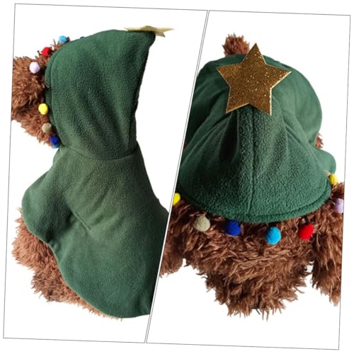 Disfraz árbol de Navidad para perro talla M miniatura 3