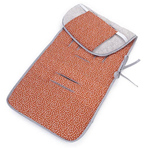 Liebes Von Priebes MIA FROTTEE Sitzauflage Kinderwagen - Wendeauflage  Baumwolle Sommer & bergang