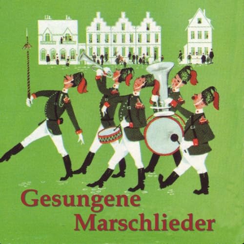 Ein grosses Bundesblasorchester mit Männerchor