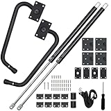 LMRSTOO Full Size Murphy Bed, Solid Steel Legs Supports up to 900 lbs,Queen Deluxe Murphy Bed Hardware Kit, Easy to Build Hidden Murphy Beds for Guestroom