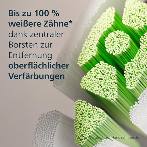Philips Sonicare W2 Optimal White, Original Ersatzbürstenköpfe, Schwarz, 4er-Pack, HX6064/88 – Bild 4