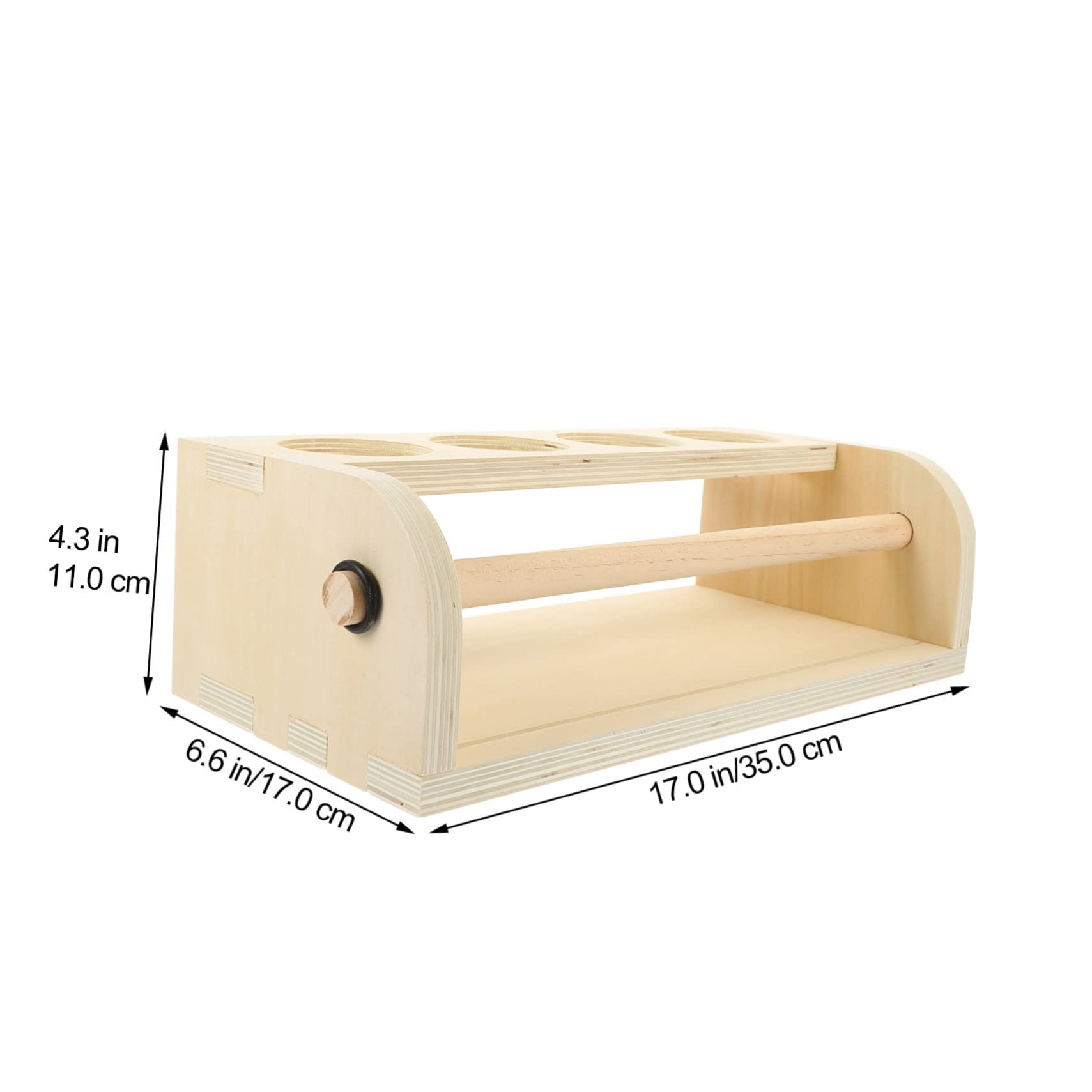 KICHOUSE Paper Stand for Art Supplies Storage Paper Holder with Smooth Edges Rounded Corners for Home Office Drawing Needs