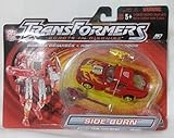 Transformers Robots In Disguise Series Deluxe Class Autobots - SIDE BURN - Released in Year 2001