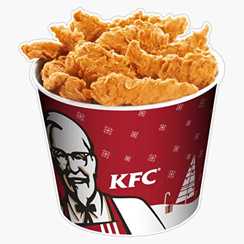 KFC Bucket Sticker Vinyl Bumper Sticker Decal Waterproof 5"