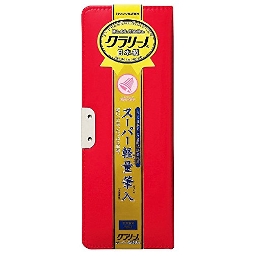 Amazon.co.jp: クツワ マグネット筆箱 クラリーノ CX028 1ドア レッド