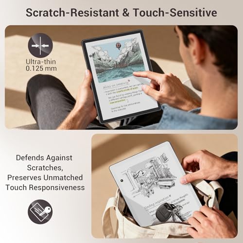 Image of CoBak 3 Pack Anti-Glare Matte Screen Protector for 11 inch Kindle Scribe 3rd Generation 2025, Kindle Scribe Colorsoft - High Clarity, Fingerprint Resistant, Anti-Bubble PET Film