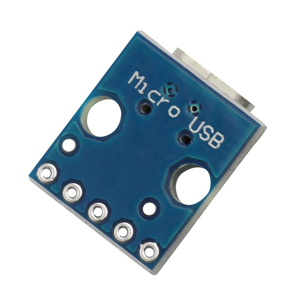 PENGLIN Micro-USB Auf DIP Adapter – 10 Stück, 2,54mm Pitch, 5 Pin – Für Breadboard, DIY & 3D-Drucker