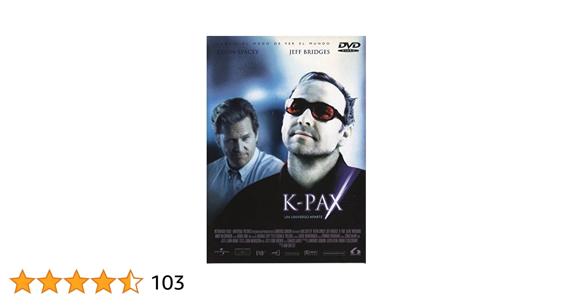 Amazon.com: K- Pax [DVD] : Movies & TV